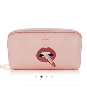 BNIB CHARLOTTE TILBURY PILLOW TALK MAKEUP BAG LIMITED EDITION MAKEUP BAG